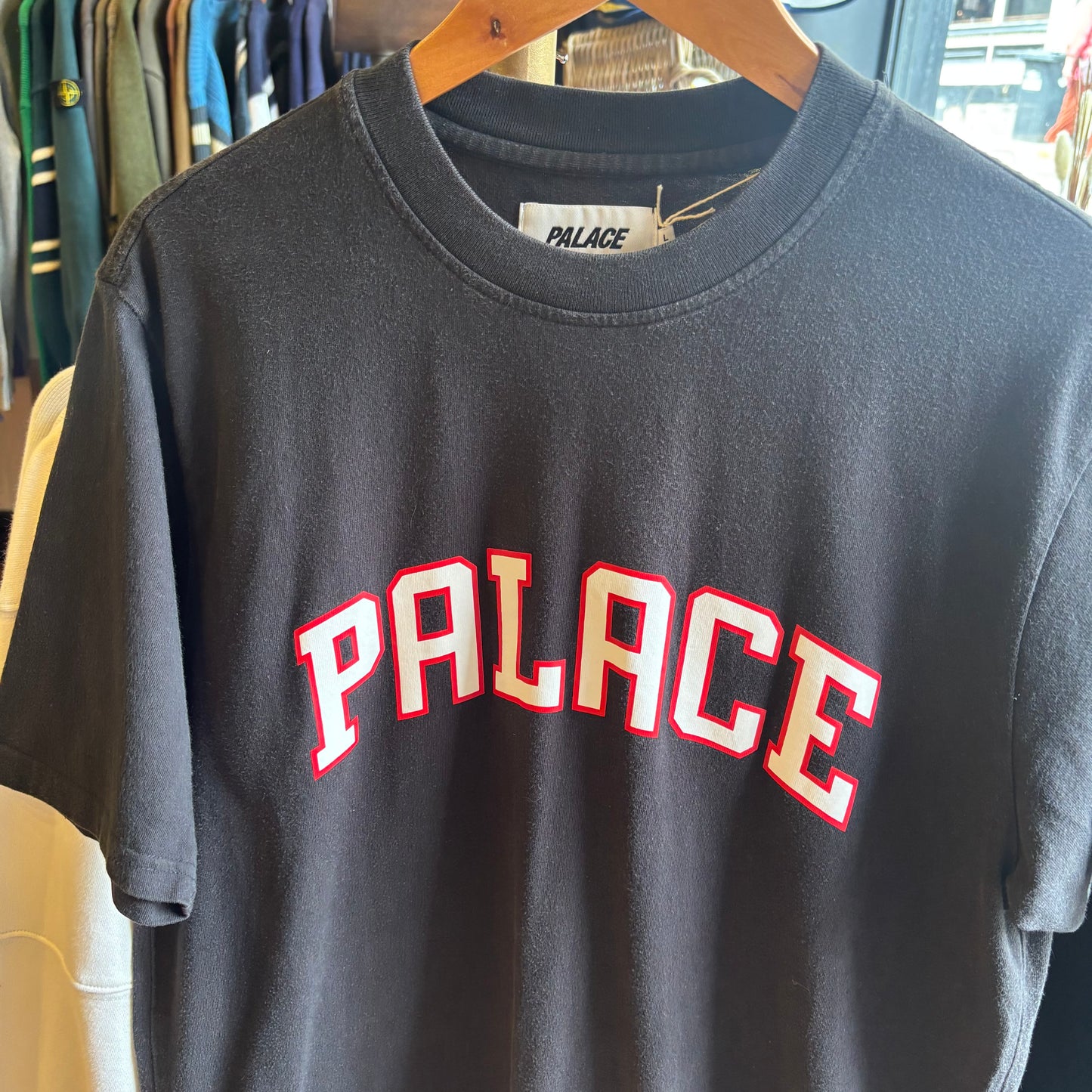 Palace FW20 Alas Spellout T-Shirt Black (Large)