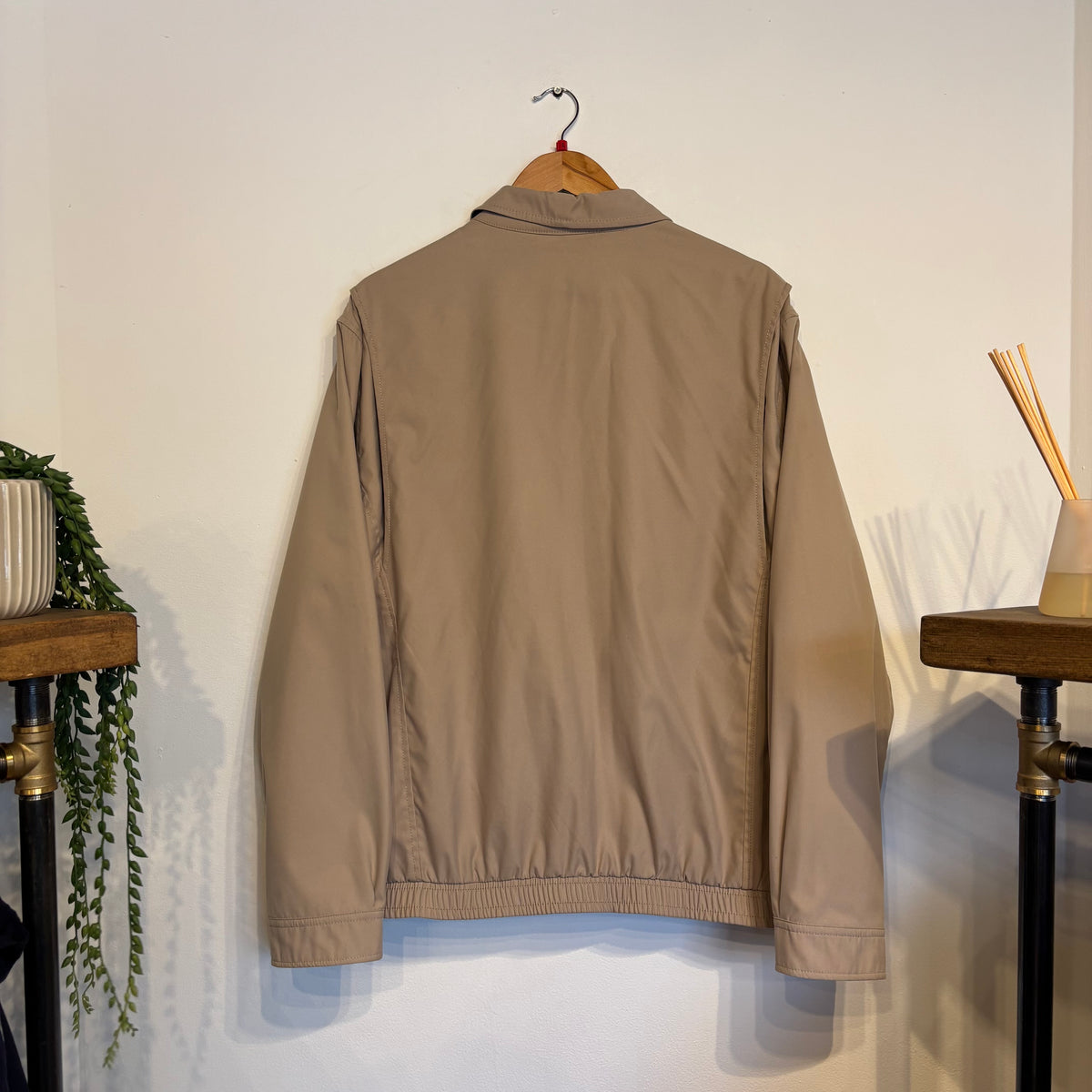 Ralph Lauren Harrington Zip Jacket Beige (Large)
