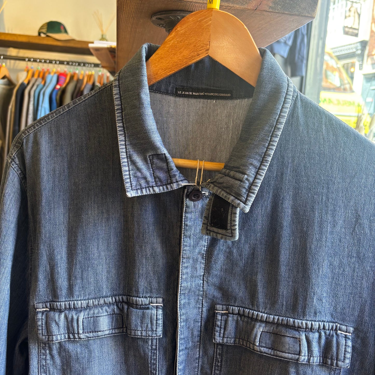Marithe & Francois Girbaud Denim Shirt Blue (Medium)