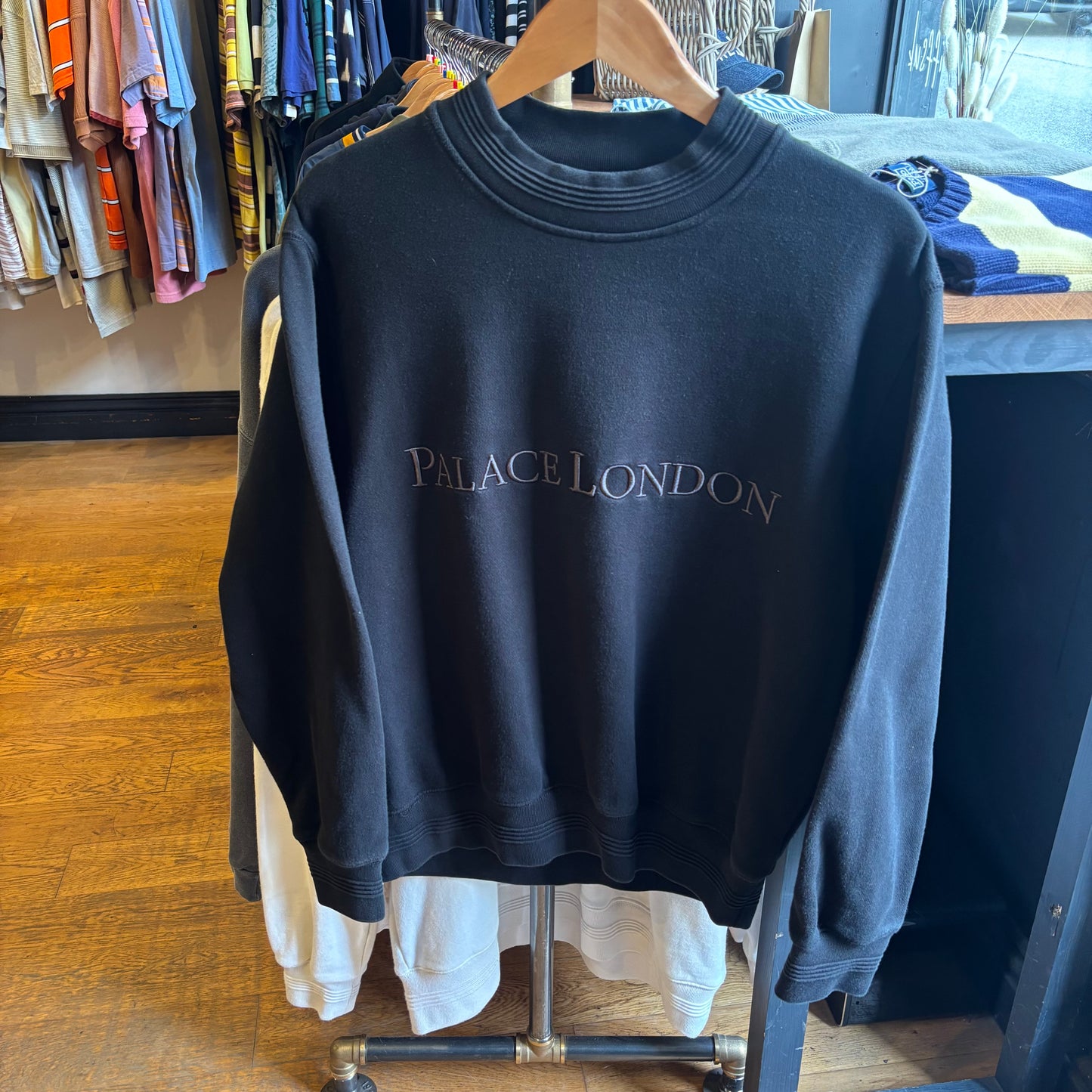 Palace London A/W 2023 Oversized Sweatshirt Black (Medium)