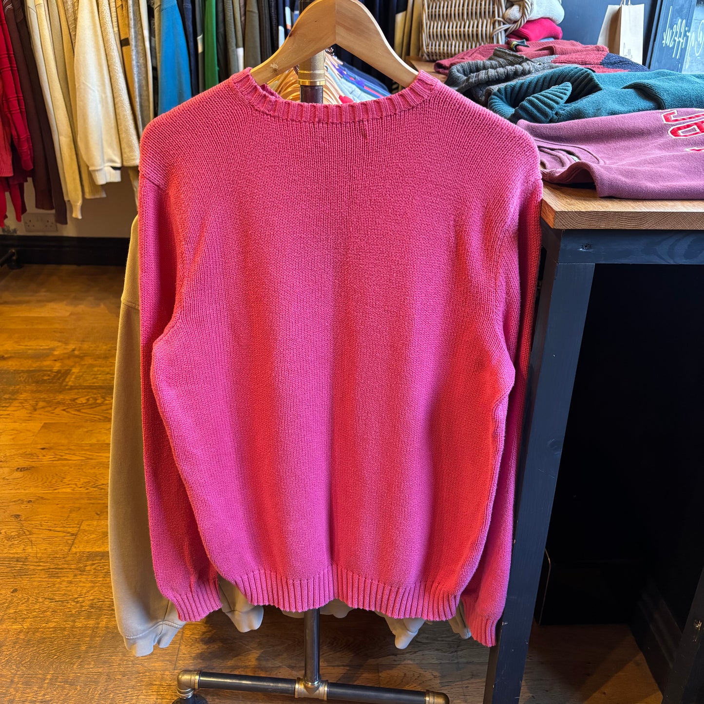 Ralph Lauren Pullover Knit Jumper Pink (Medium)