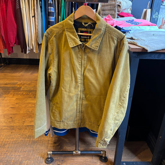 Quiksilver Fleece Lined Work Jacket Beige (Large)