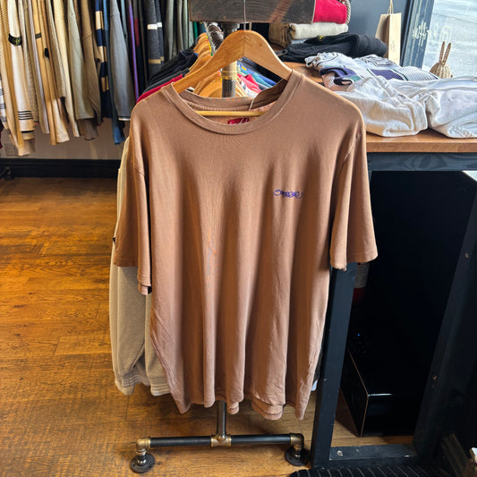 Supreme SS22 Washed Handstyle T-Shirt Brown (XL)