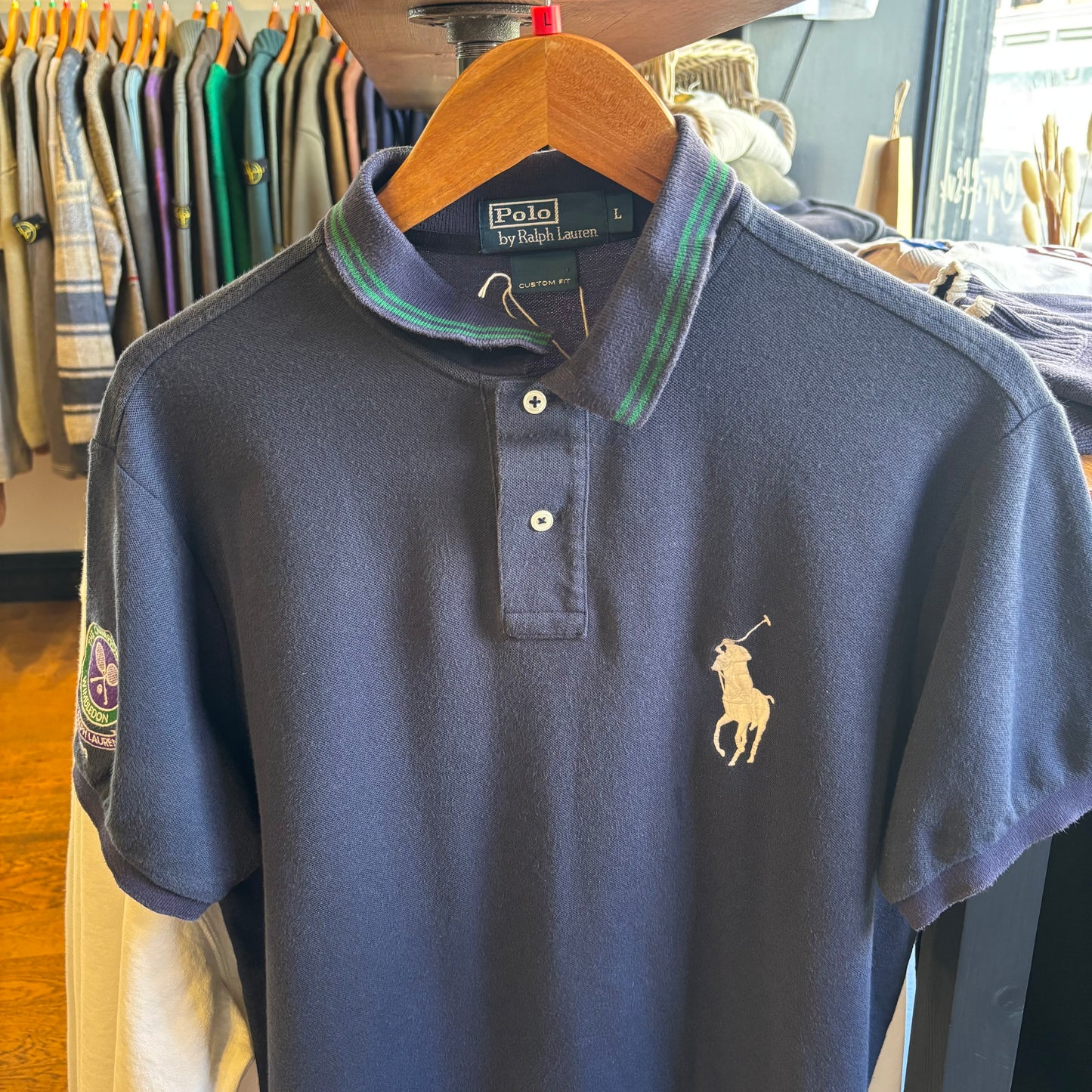 Ralph Lauren Wimbledon 2009 Polo Shirt Navy (Large)