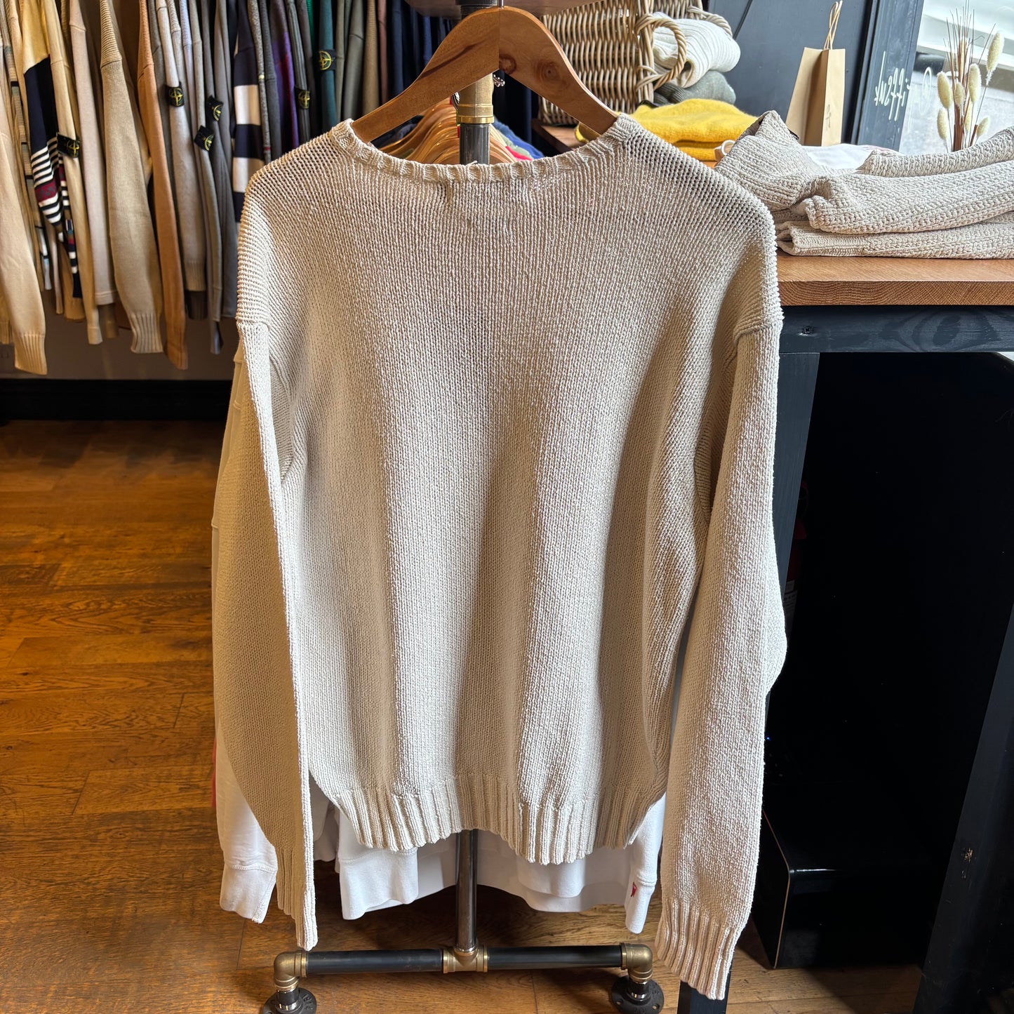 Ralph Lauren Pullover Knit Jumper Cream (Large)