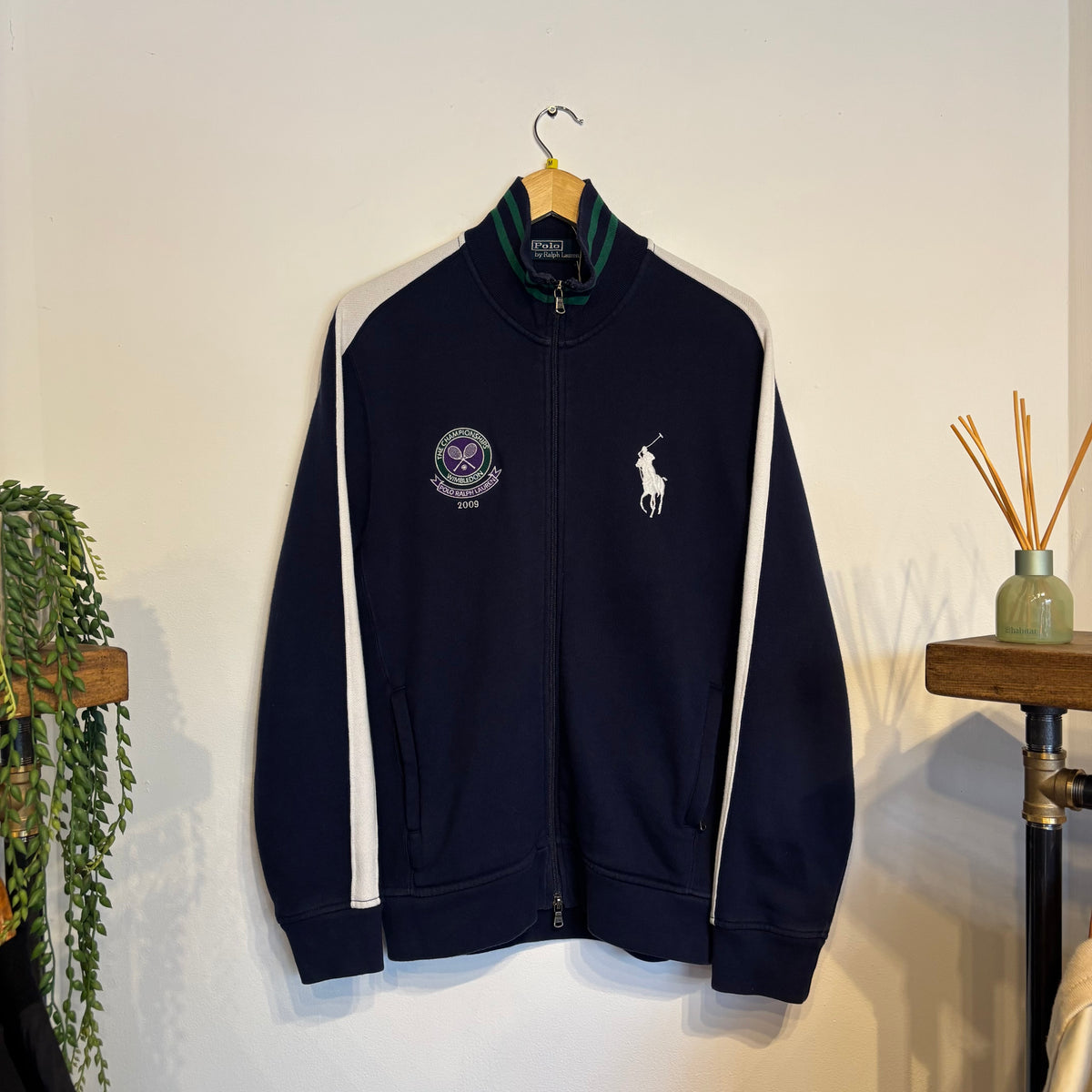 Ralph Lauren Wimbledon 2009 Full Zip Jumper Navy (Medium)