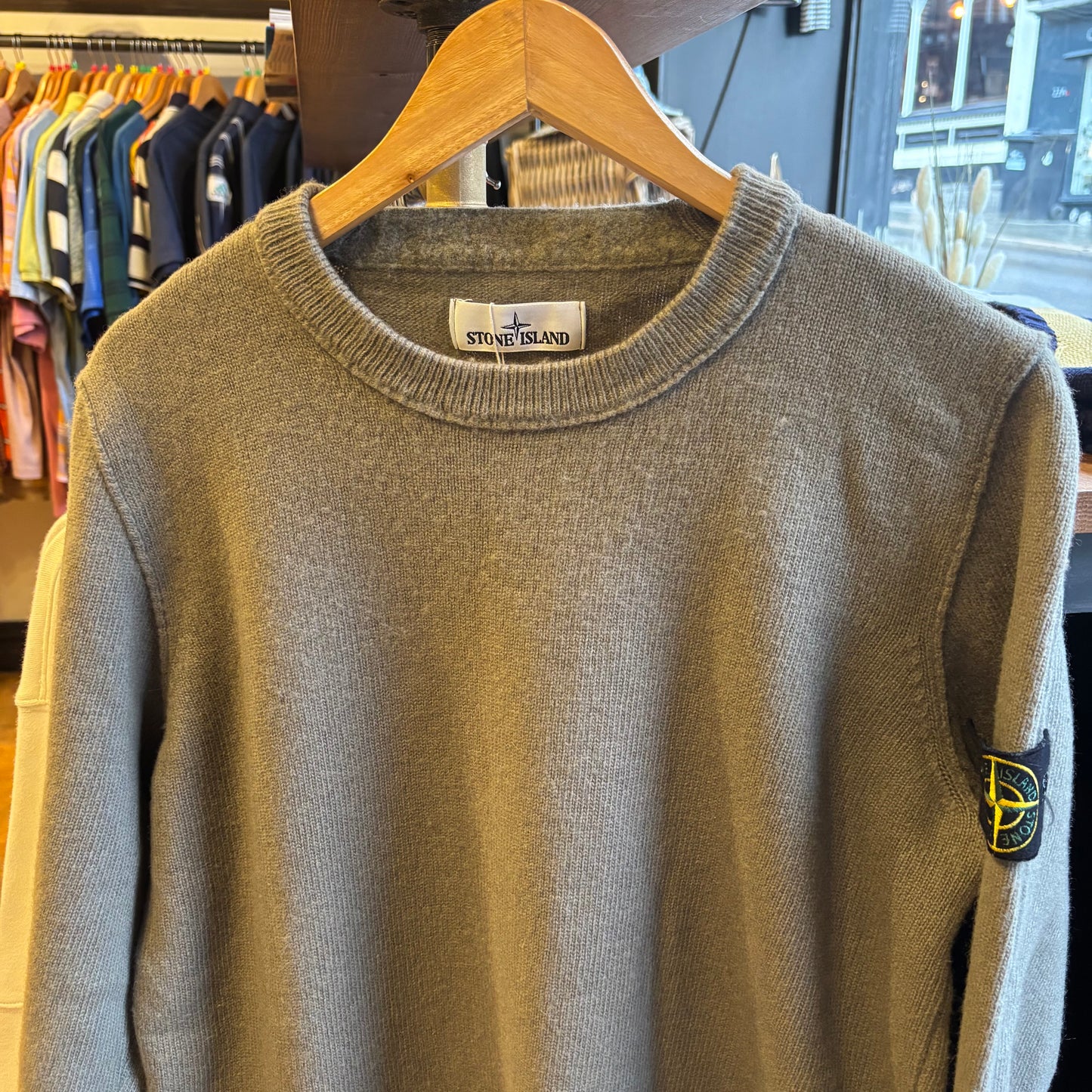 Stone Island A/W 2016 Pullover Knit Jumper Green (Medium)