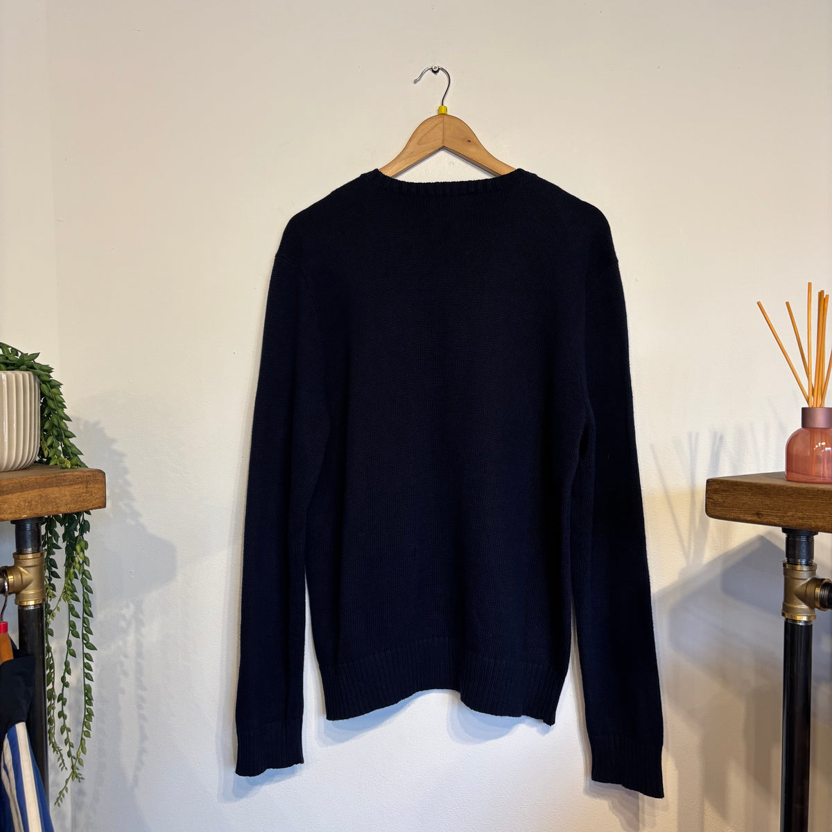 Ralph Lauren Pullover Knit Jumper Navy (Medium)