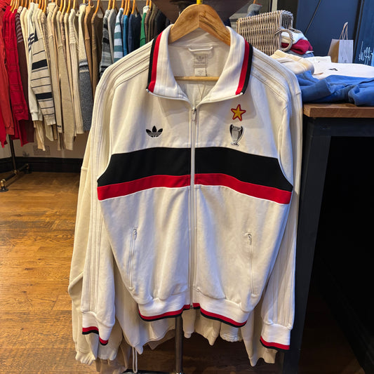 Adidas AC Milan Mediolanum 2007/08 Track Jacket White (Medium)