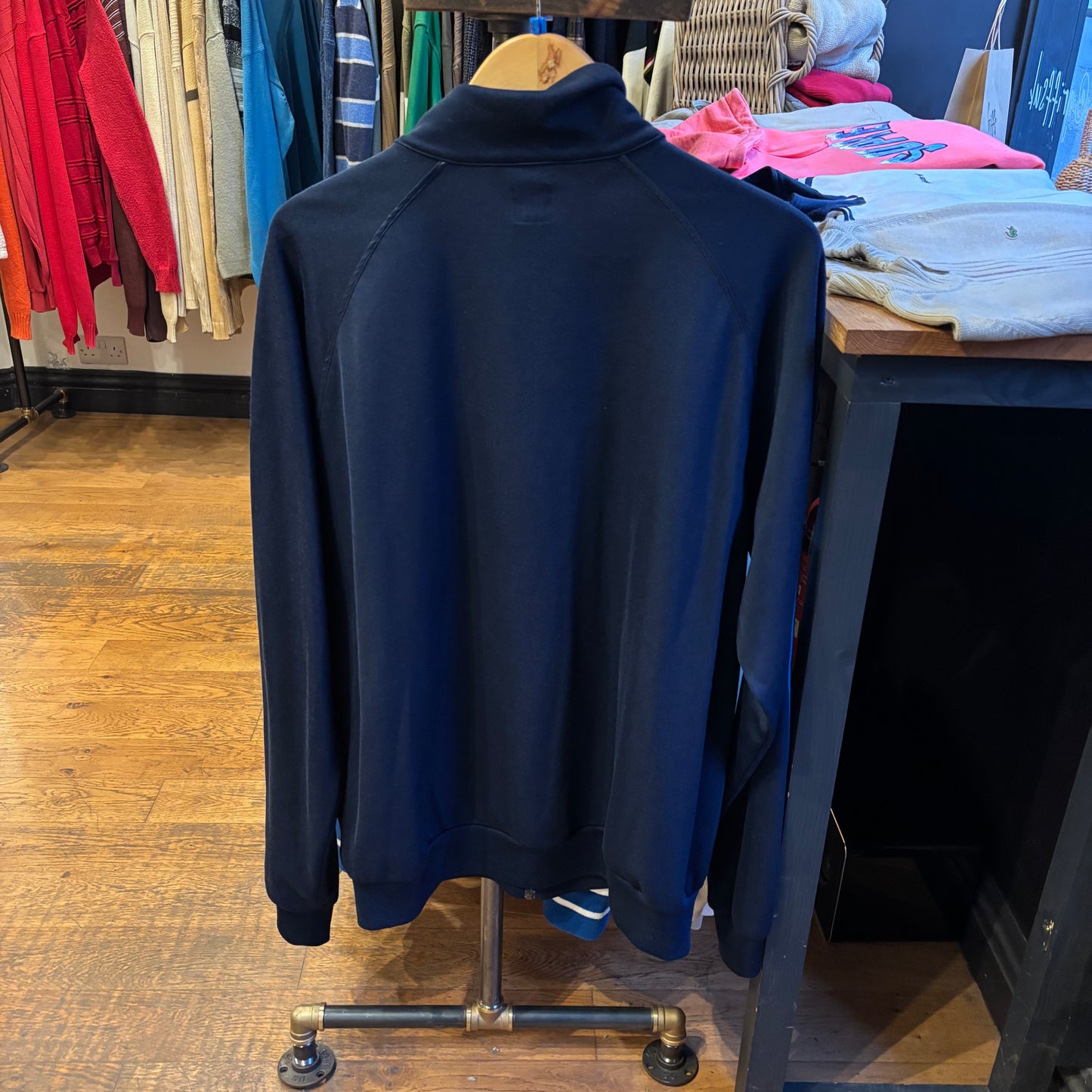 Adidas Zip Up Track Jacket Navy (XXL)