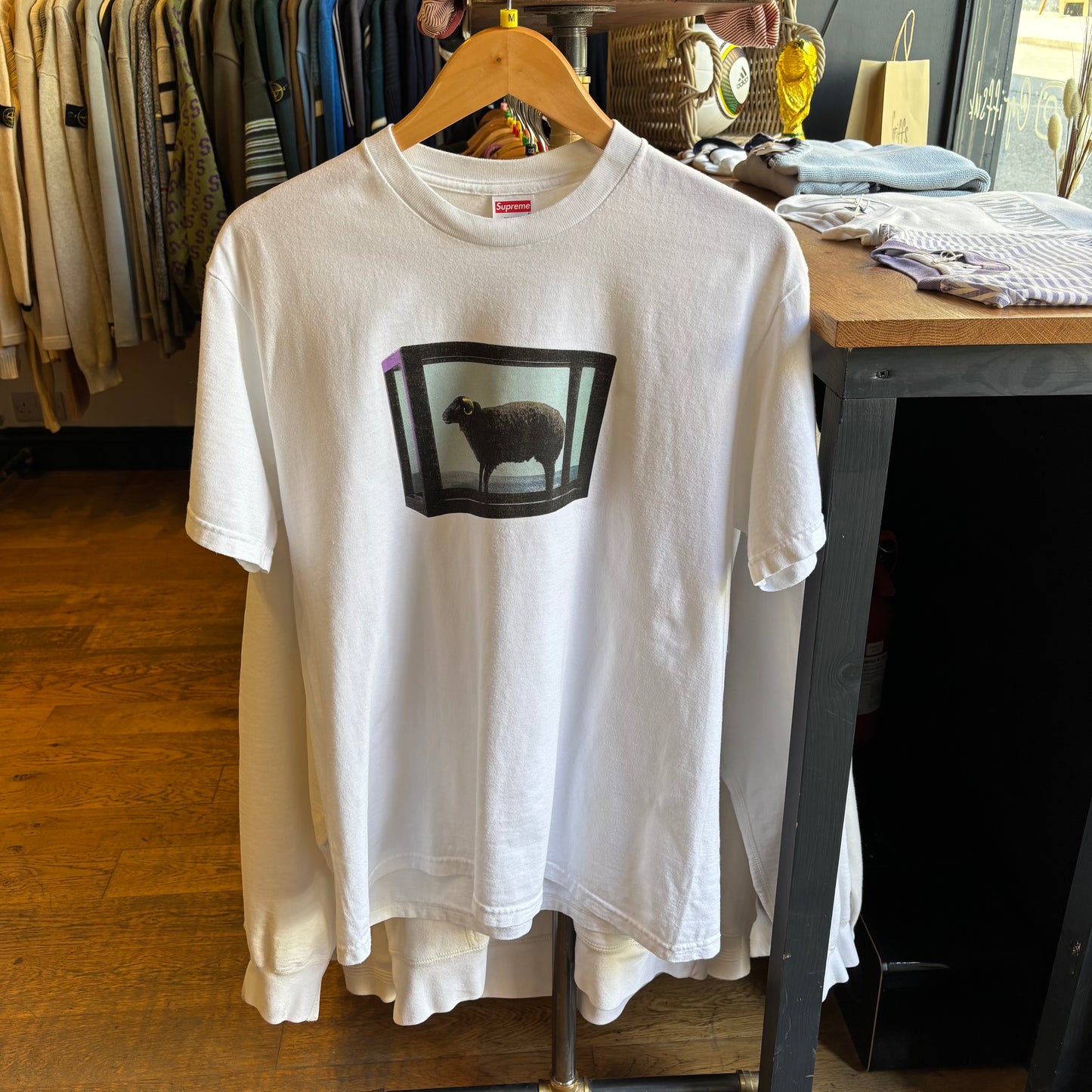 Supreme SS25 Damien Hirst T-Shirt White (Medium)