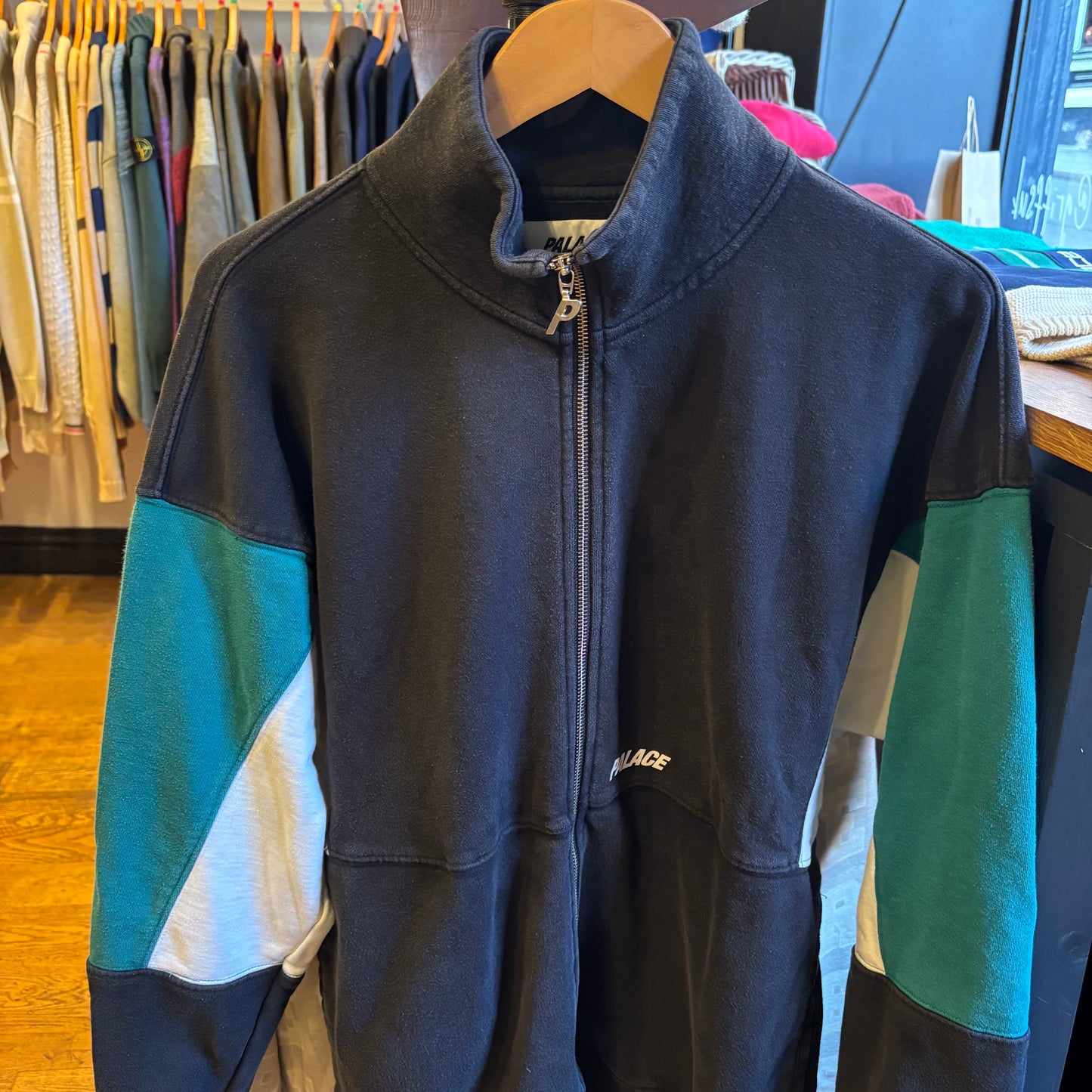 Palace SS18 S-Drop Top Jacket Black (Medium)