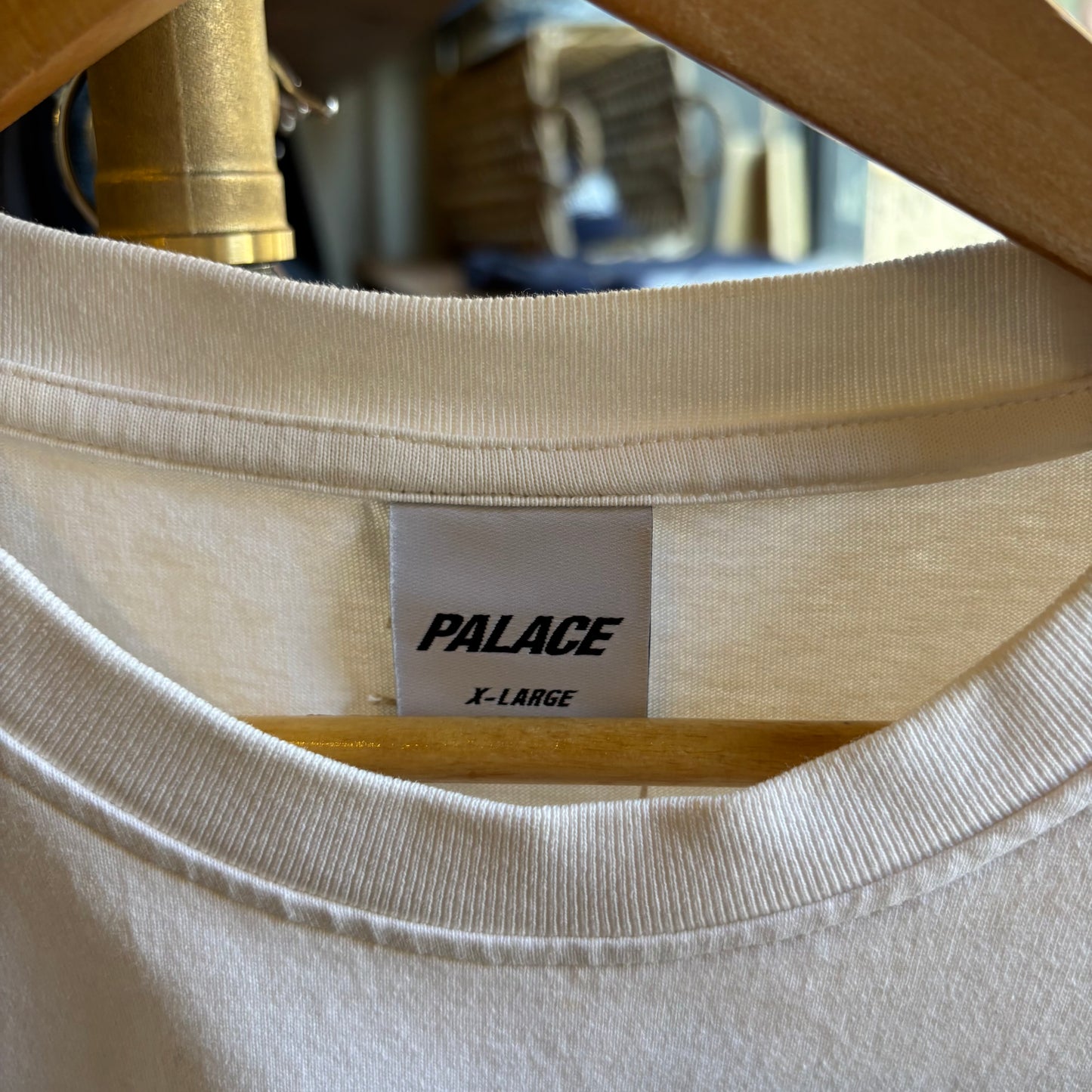 Palace FW25 Shop Locator Pocket T-Shirt White (XL)