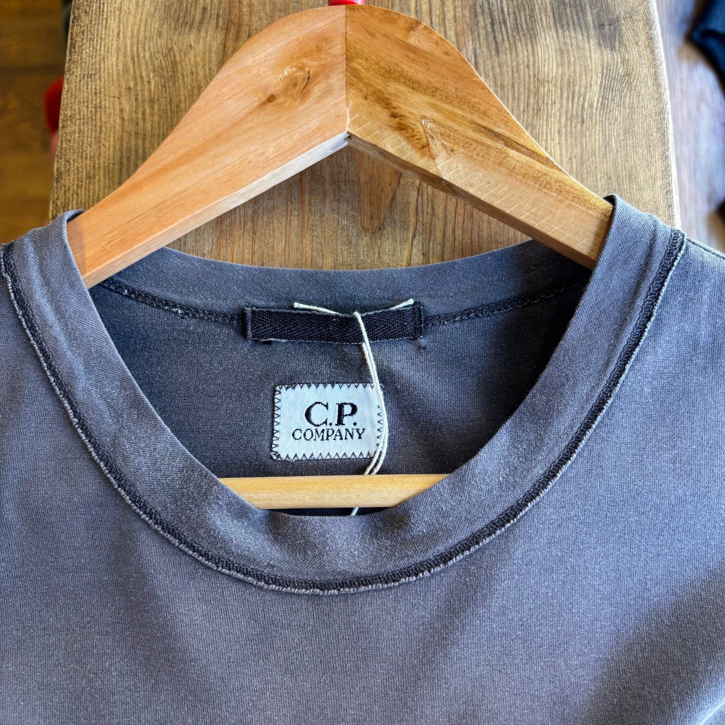 CP Company A/W 2007 Faded Spellout T-Shirt (Large)