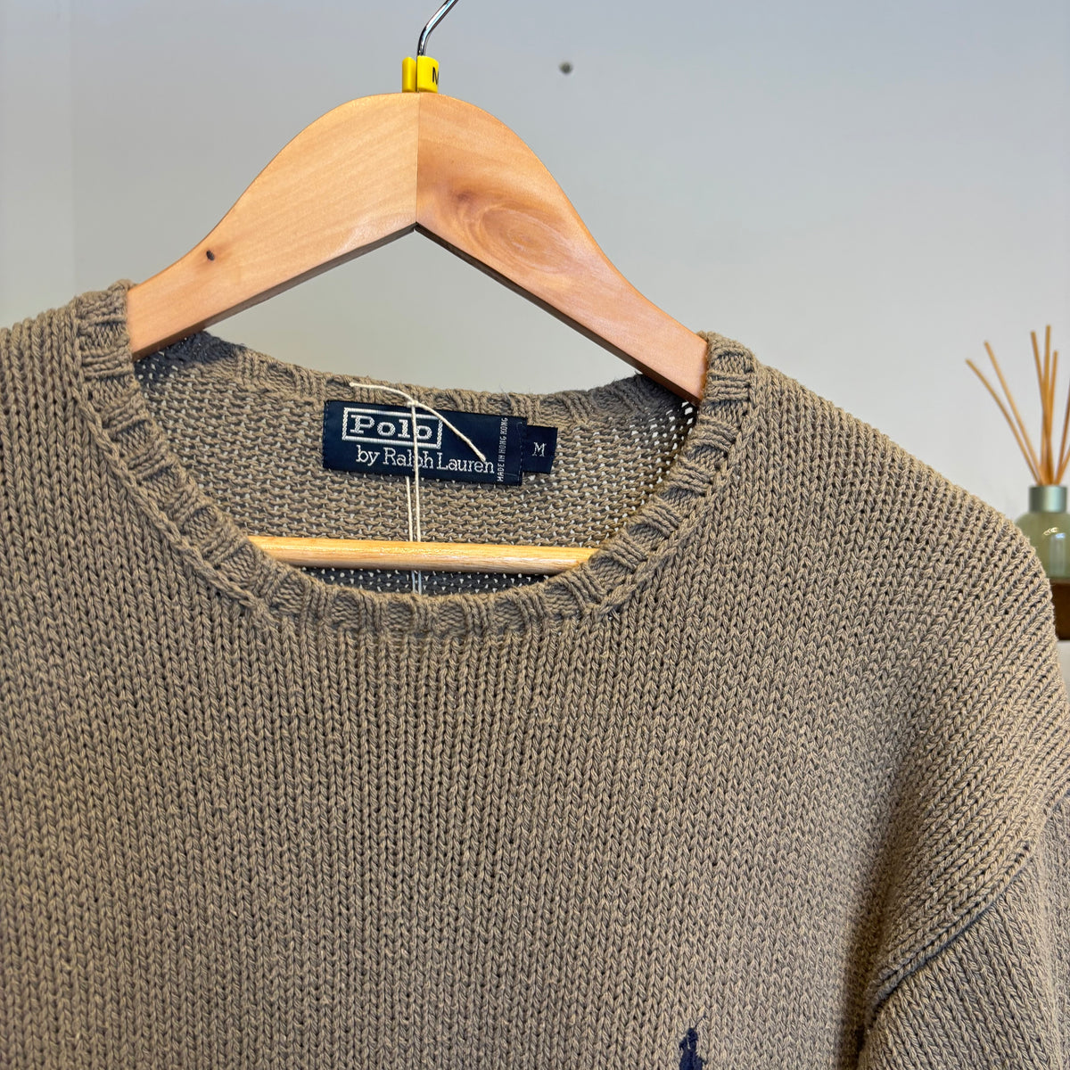 Ralph Lauren Pullover Knit Jumper Brown (Medium)