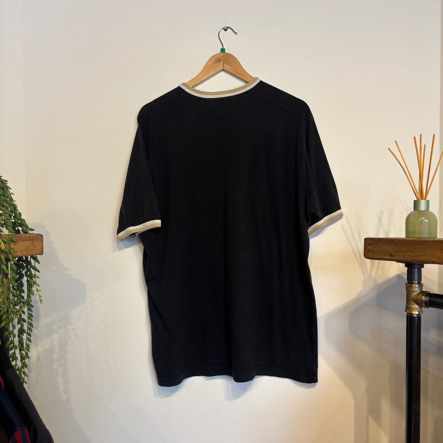 CP Company S/S 2004 Ringer T-Shirt Black (XL)