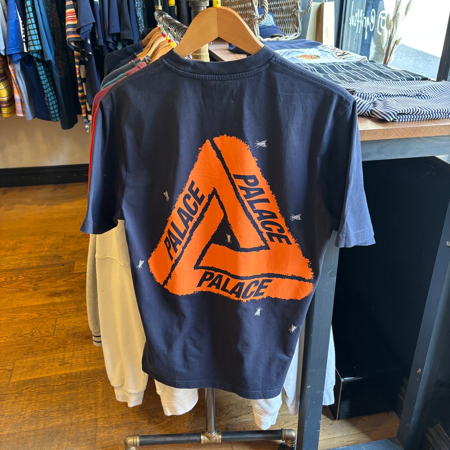Palace SS21 Fly T-Shirt Navy (Medium)