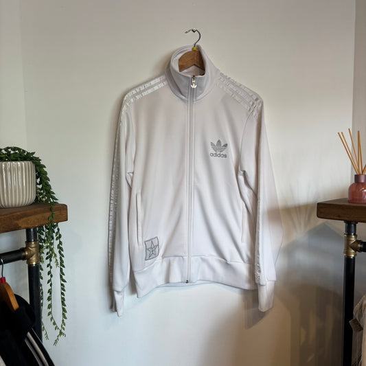 Adidas Superstar Zip Track Jacket White (Medium)