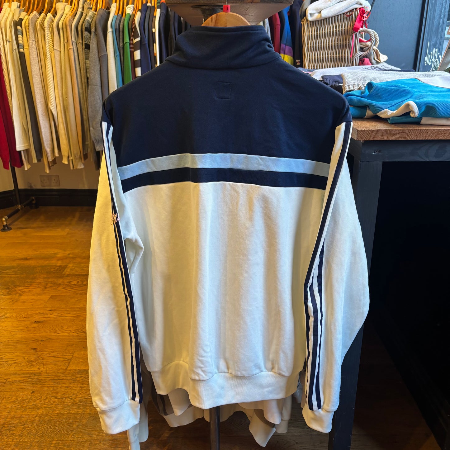 Adidas 83-C Jacket White (Large)