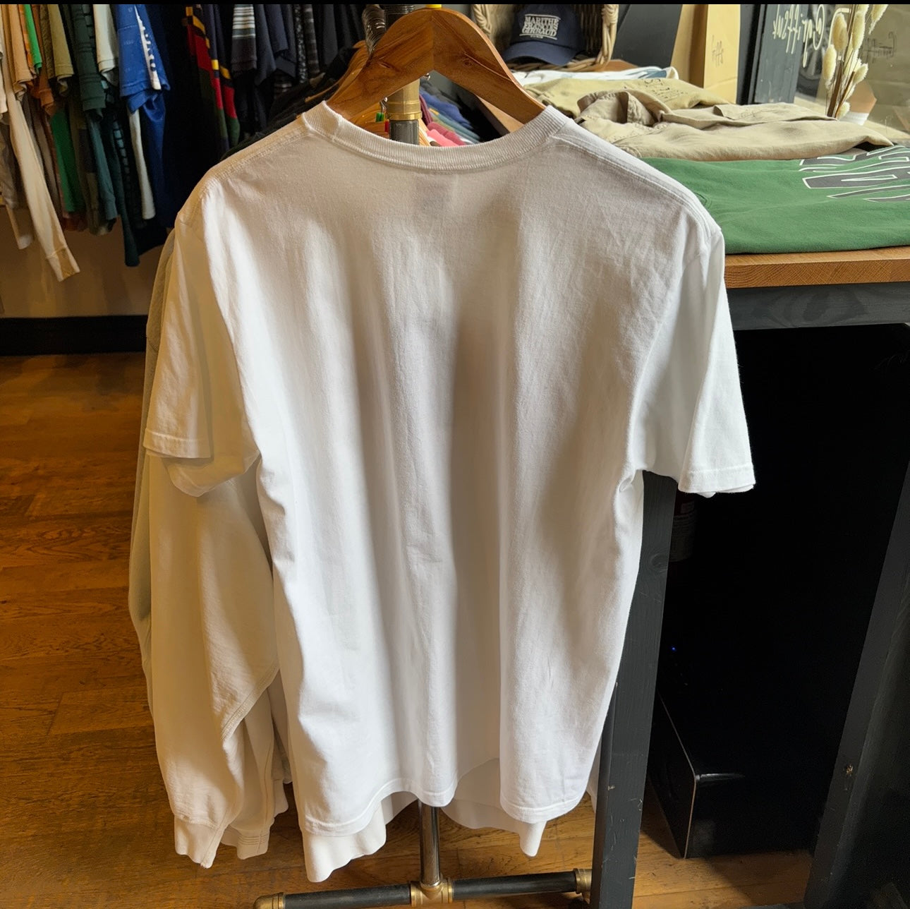 Supreme FW20 Scratch Print T-Shirt White (Medium)
