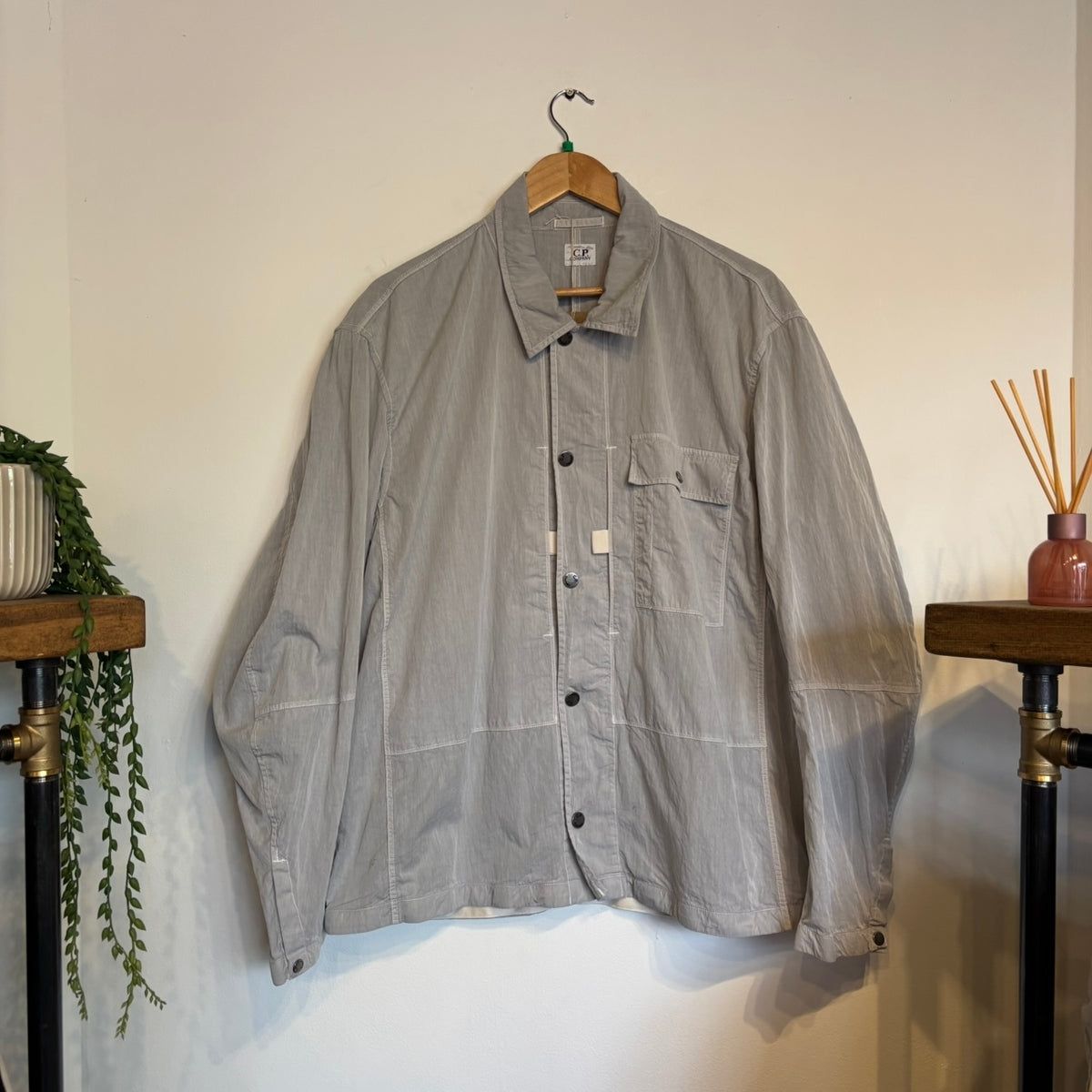 CP Company S/S 2007 Button Overshirt Jacket Grey (XL)