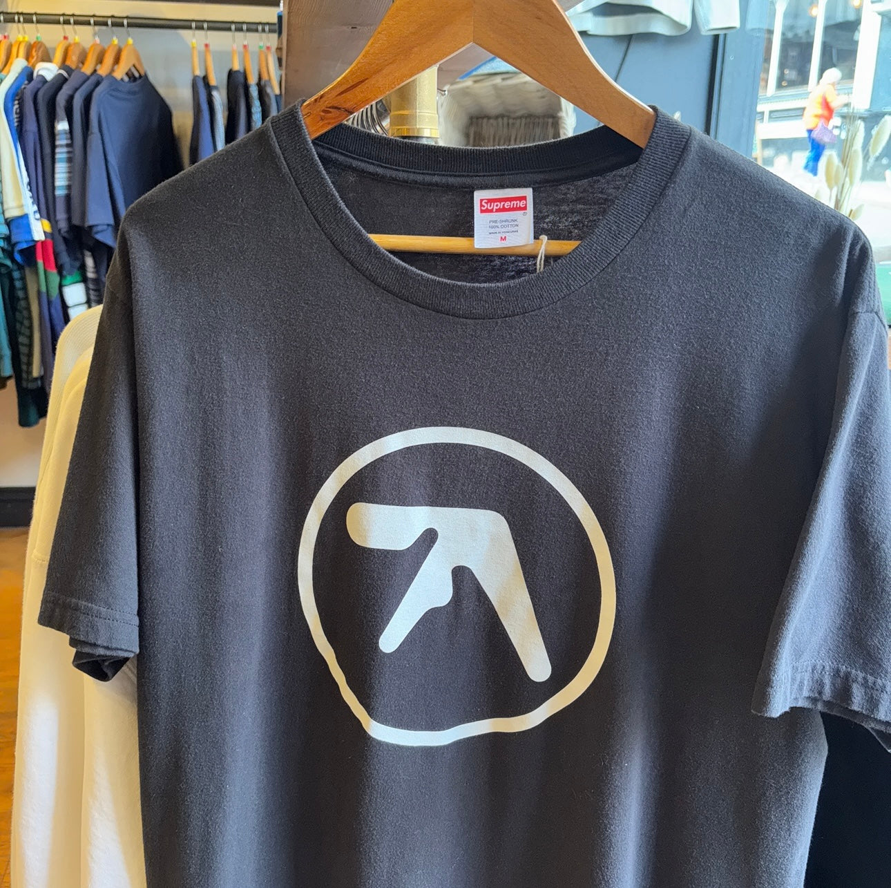 Supreme SS25 Aphex Twin Ambient Works T-Shirt Black (Medium)