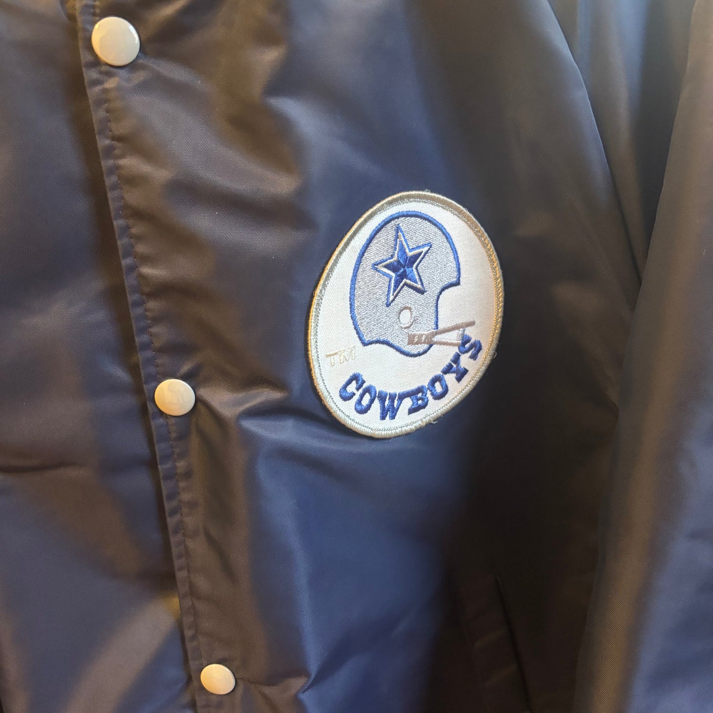 Dallas Cowboys 80s Stahl-Urban NFL Jacket Navy (Medium)