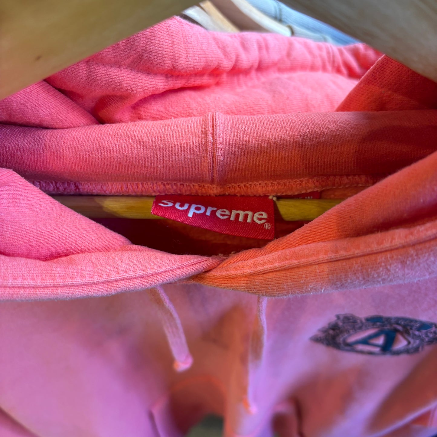 Supreme FW20 Anti Everything Hooded Sweatshirt Coral (XL)