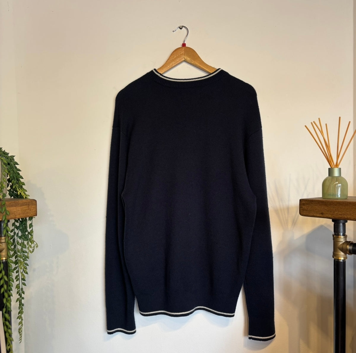 Palace SS24 Arc Pullover Knit Jumper Navy (Large)