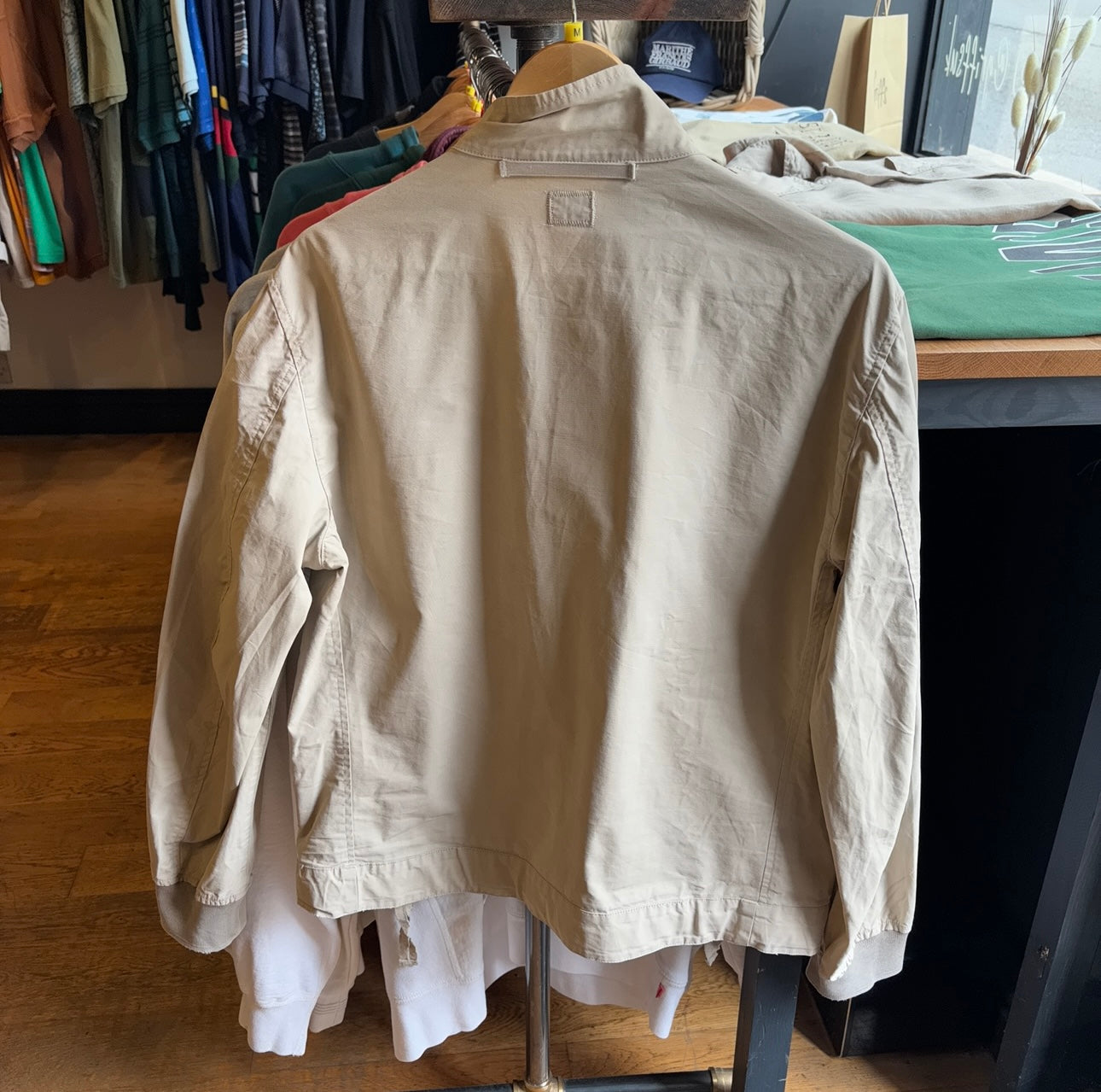 CP Company 2000's Harrington Style Jacket Cream (Medium)