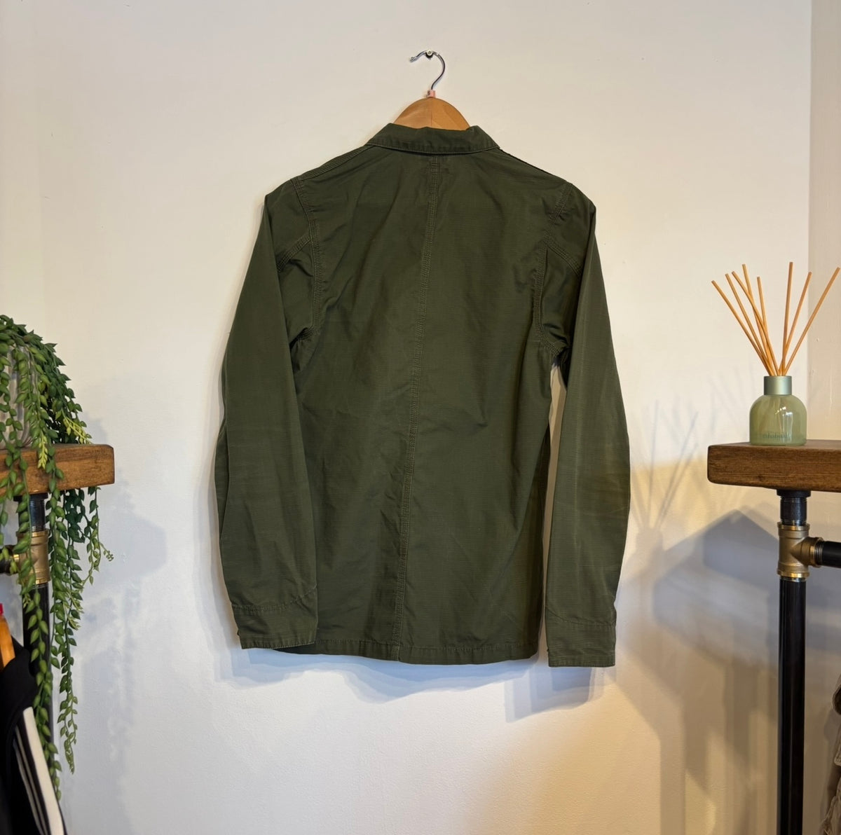 Carhartt Button Aviation Jacket Green (Small)