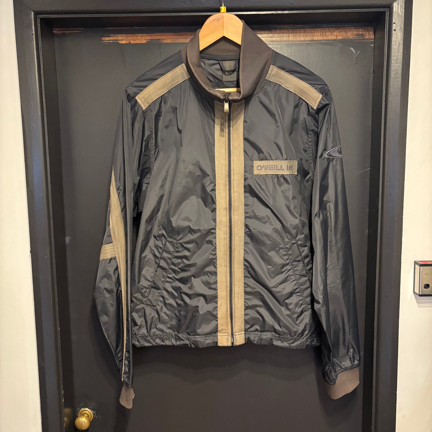 O'Neill Windbreaker Zip Jacket Grey (Medium)