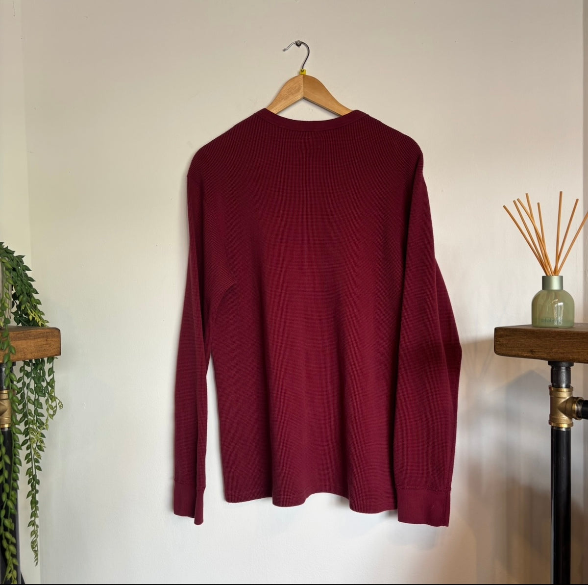 Supreme FW18 Vampire Waffle Thermal Jumper Red (Medium)