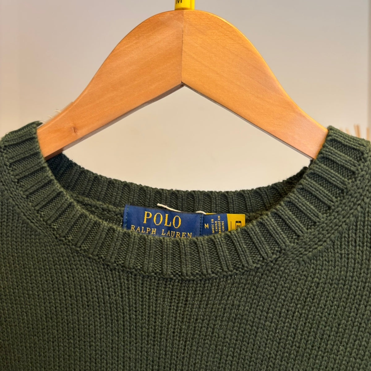 Ralph Lauren Pullover Knit Jumper Green (Medium)