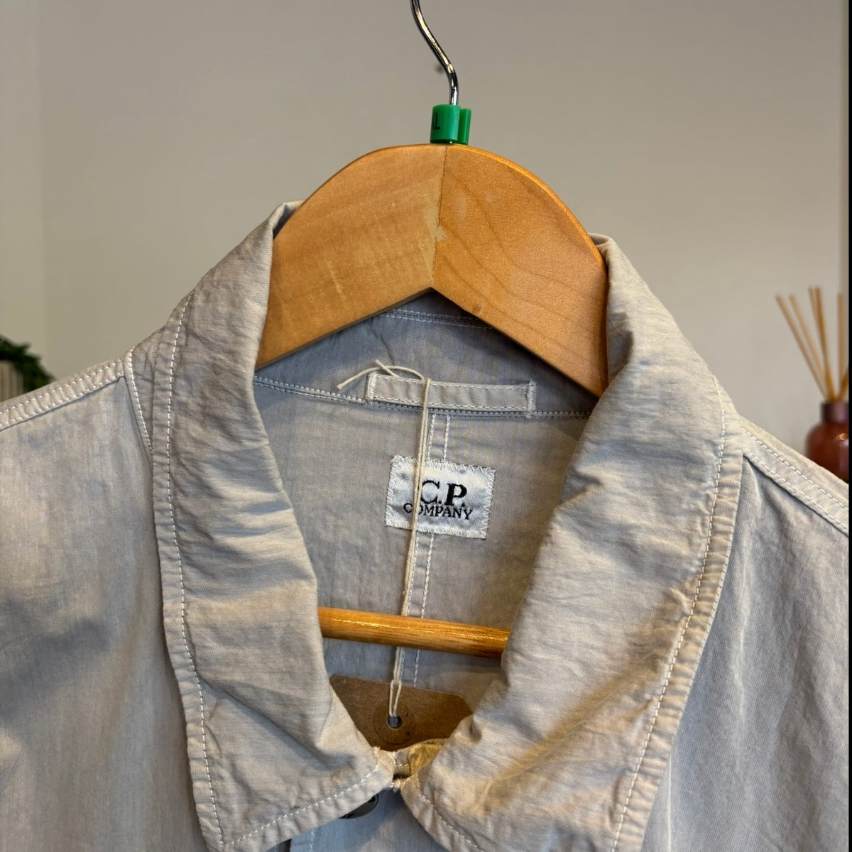 CP Company S/S 2007 Button Overshirt Jacket Grey (XL)