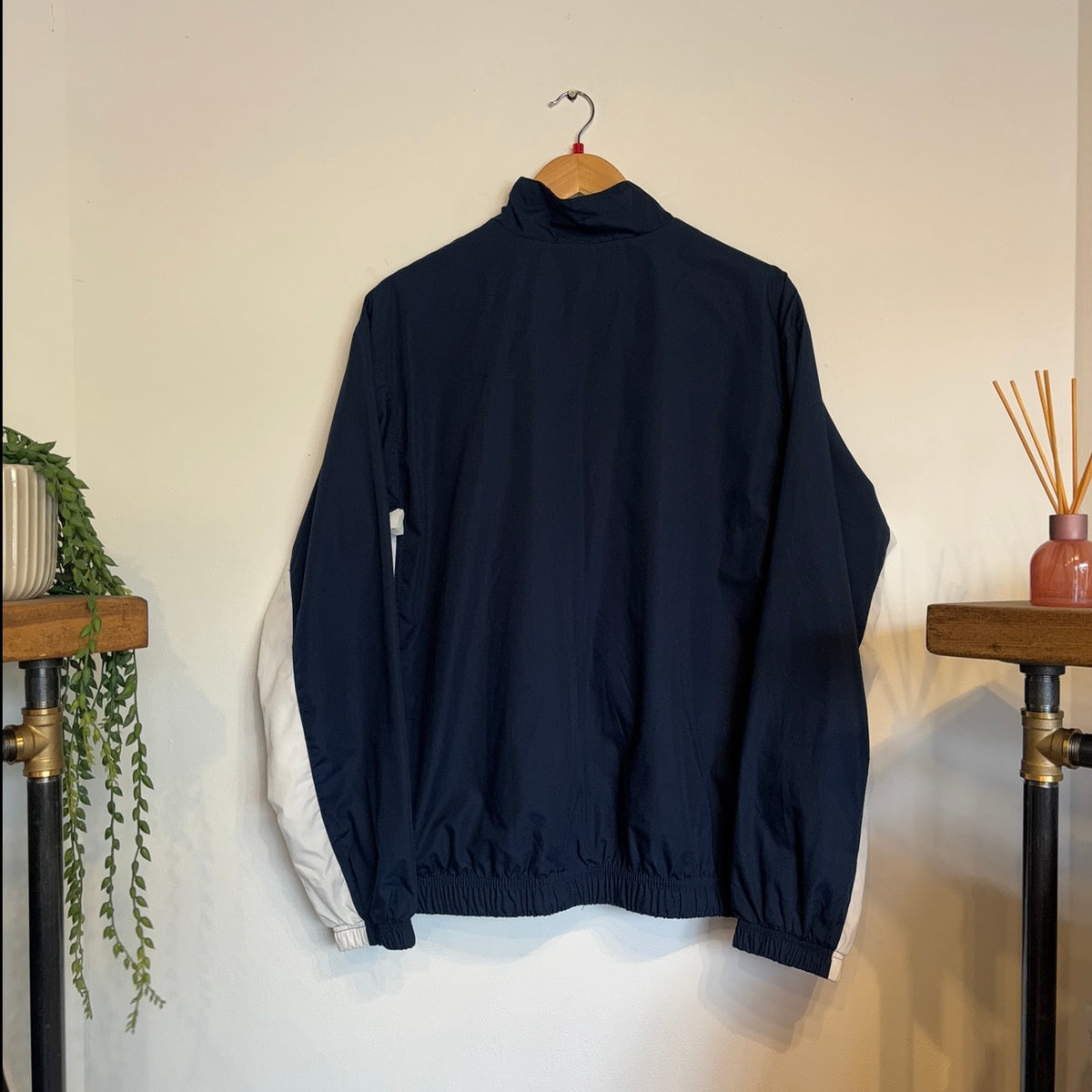 Nike Y2K Swoosh Windbreaker Jacket Navy (Large)