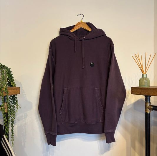 Stussy 8 Ball Applique Hoodie Purple (Medium)