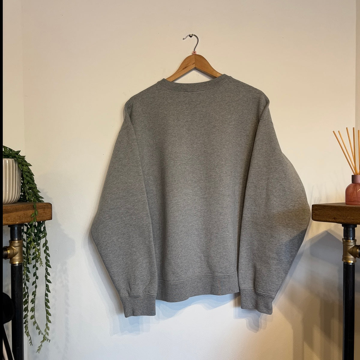 Nike NRG Solo Swoosh Oversized Sweatshirt Grey (Small)