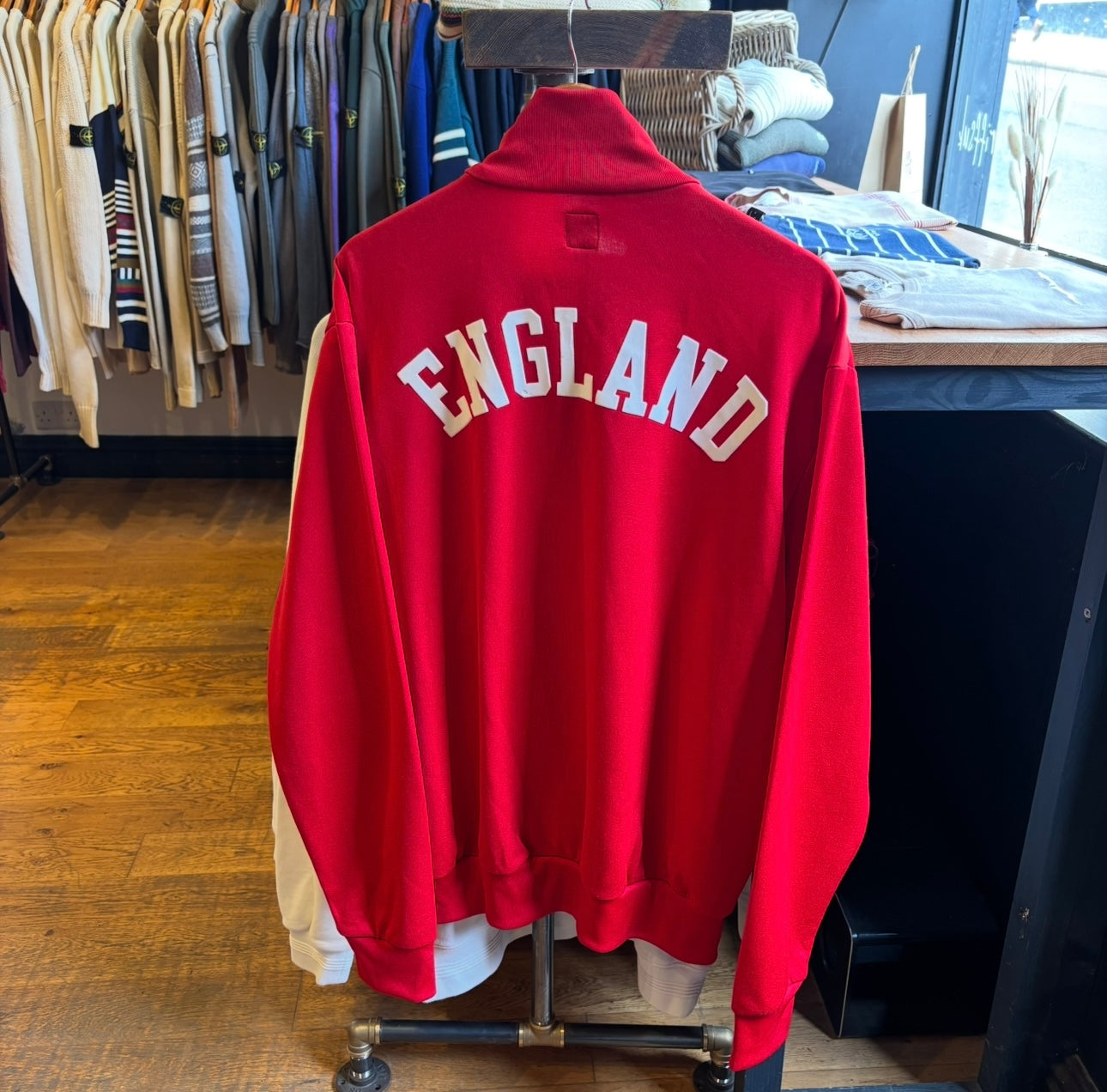 England Adidas 2006 World Cup Track Jacket Red (XL)