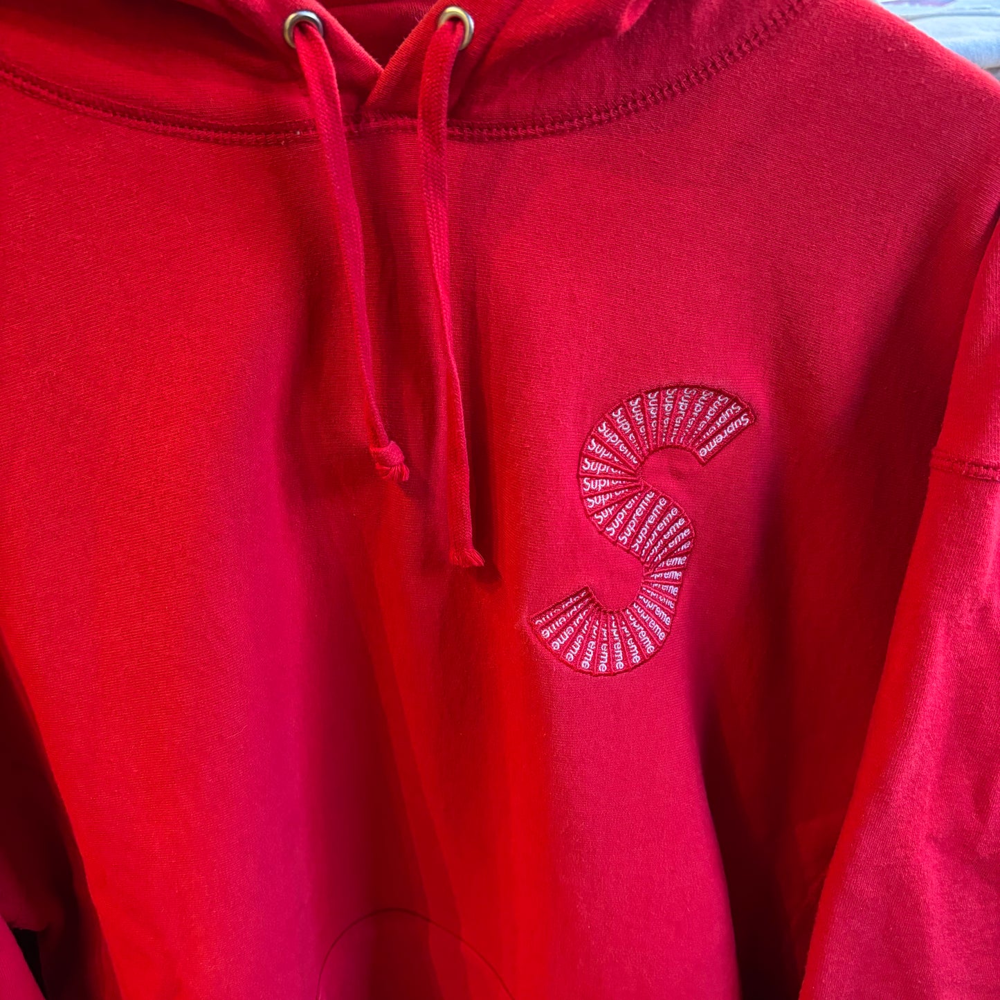 Supreme FW20 S Logo Hooded Sweatshirt Red (XL)
