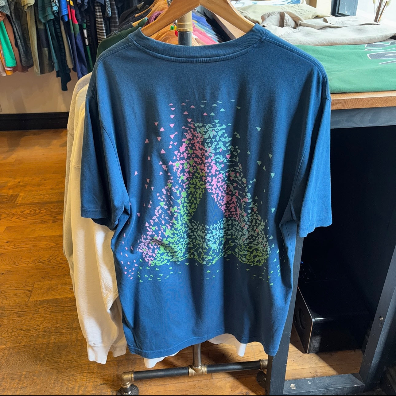 Palace FW17 Tri Flect T-Shirt Blue (Large)