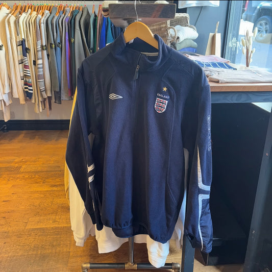 England Umbro 2000's Training Fleece Navy (Large)