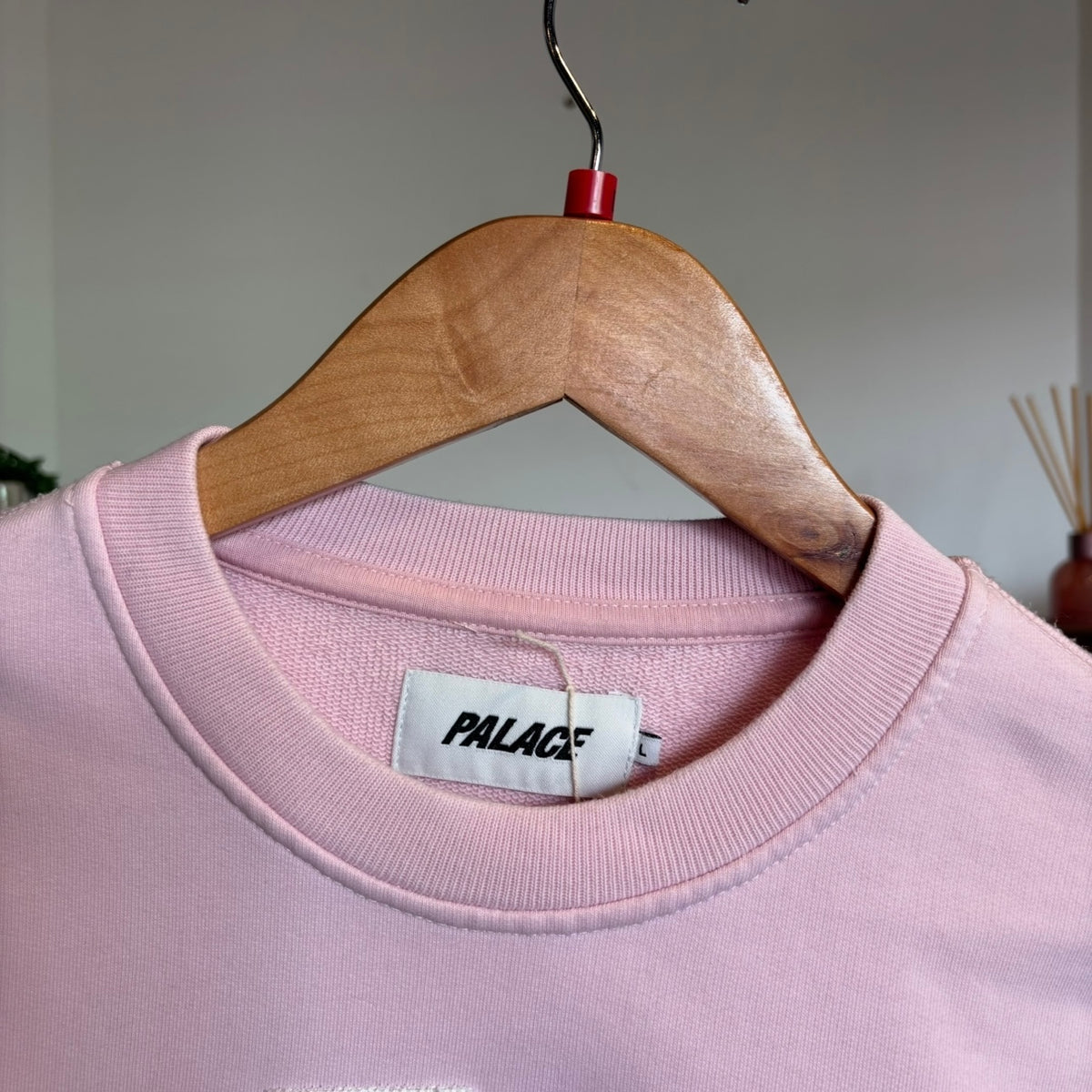 Palace SS20 20/20 Vision Crew Sweatshirt Pink (Large)