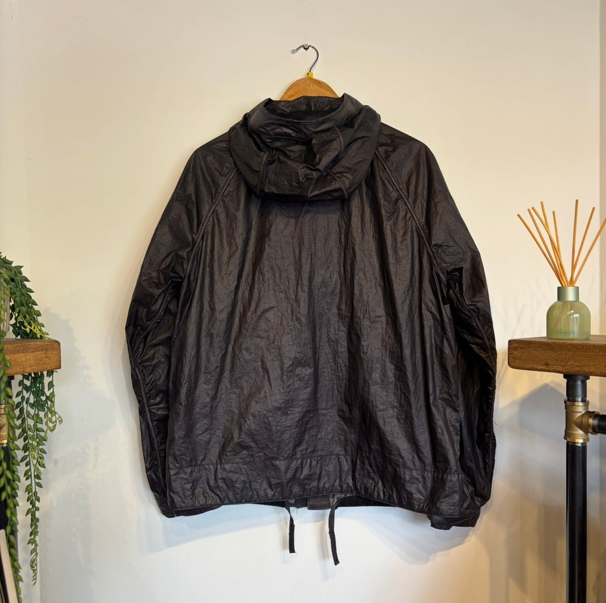 Stone Island S/S 2004 Nylon Metal Shimmer Jacket Black (Medium)