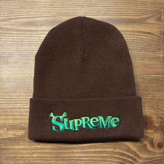 Supreme FW21 Shrek Beanie Brown