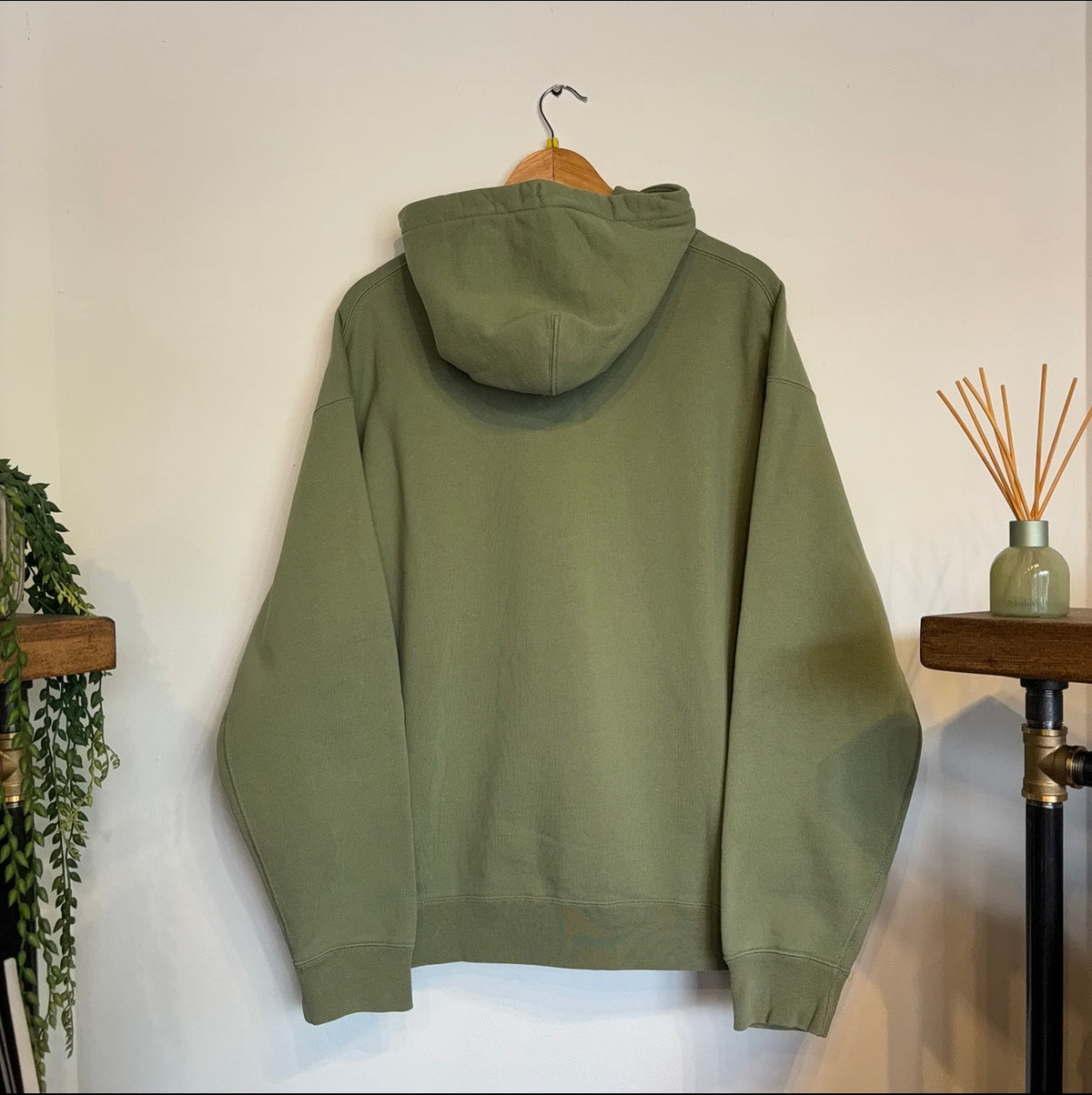 Nike NRG Solo Swoosh Oversized Hoodie Green (Medium)