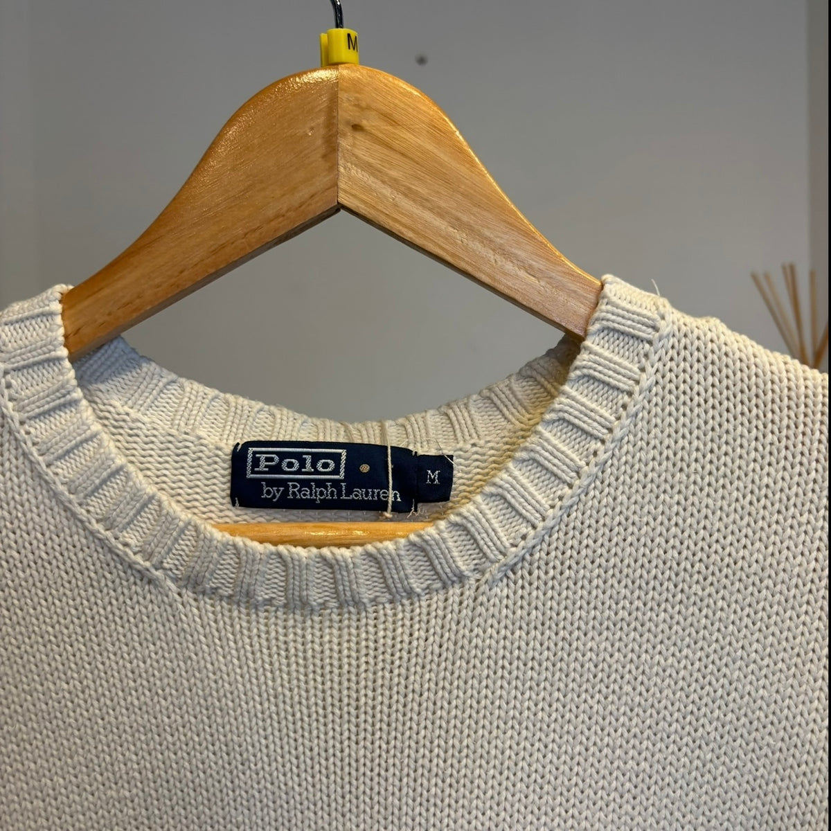 Ralph Lauren Pullover Knit Jumper Cream (Medium)