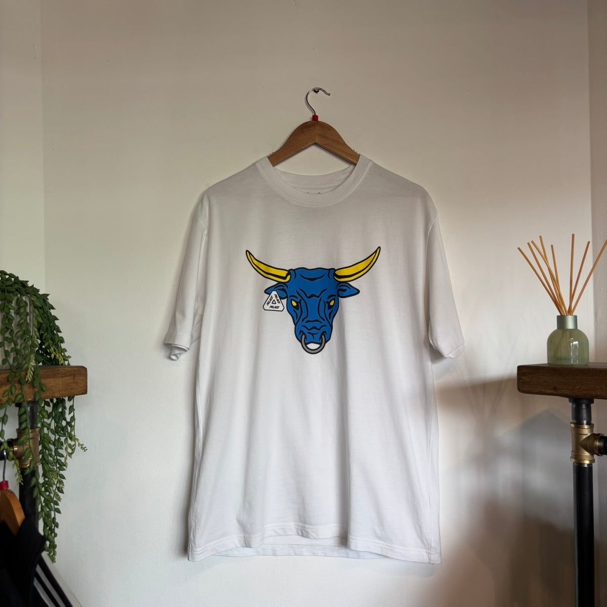 Palace SS24 Nobul Graphic T-Shirt White (Large)