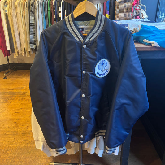 Dallas Cowboys 80s Stahl-Urban NFL Jacket Navy (Medium)