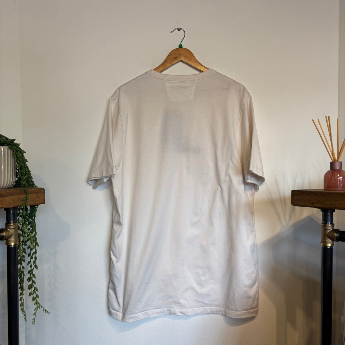 CP Company Embroidered Logo T-Shirt White (XL)
